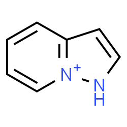 ChemSpider 2D Image | 1H-Pyrazolo[1,5-a]pyridin-8-ium | C7H7N2