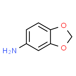 ChemSpider 2D Image | 1,3-benzodioxol-5-amine | C7H6NO2