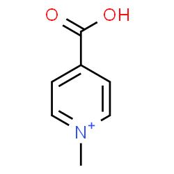ChemSpider 2D Image | 4-Carboxy-1-methylpyridinium | C7H8NO2