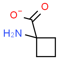 ChemSpider 2D Image | 1-Aminocyclobutanecarboxylate | C5H8NO2