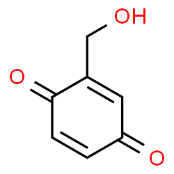 ChemSpider 2D Image | Gentisylquinone | C7H6O3