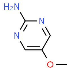 ChemSpider 2D Image | 5-Methoxy-2-pyrimidinamine | C5H7N3O