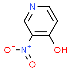 ChemSpider 2D Image | 3-Nitro-4-pyridinol | C5H4N2O3