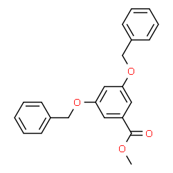 ChemSpider 2D Image | Methyl 3,5-Dibenzyloxy Benzoate | C22H20O4