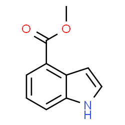 ChemSpider 2D Image | 4-Methoxycarbonylindole | C10H9NO2