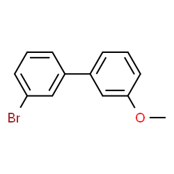 ChemSpider 2D Image | 3-Bromo-3'-methoxybiphenyl | C13H11BrO