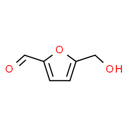 ChemSpider 2D Image | 5-(Hydroxymethyl)-2-furaldehyde | C6H6O3