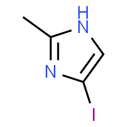 ChemSpider 2D Image | 4-Iodo-2-methyl-1H-imidazole | C4H5IN2