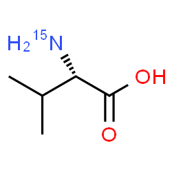 ChemSpider 2D Image | L-Valine-15N | C5H1115NO2