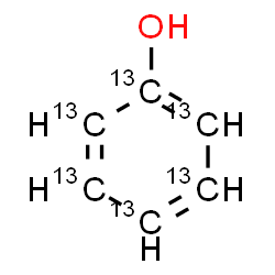 ChemSpider 2D Image | Phenol-13C6 | 13C6H6O