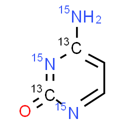 ChemSpider 2D Image | 4-azanylpyrimidin-2-one | C4H4N3O
