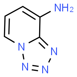 ChemSpider 2D Image | Tetrazolo[1,5-a]pyridin-8-amine | C5H5N5