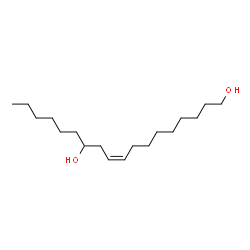 ChemSpider 2D Image | (9Z)-9-Octadecene-1,12-diol | C18H36O2