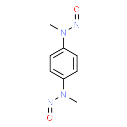 ChemSpider 2D Image | N,N'-Dimethyl-N,N'-dinitroso-1,4-benzenediamine | C8H10N4O2