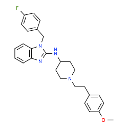 ChemSpider 2D Image | Astemizole | C28H31FN4O