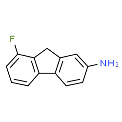 ChemSpider 2D Image | 8-Fluoro-9H-fluoren-2-amine | C13H10FN