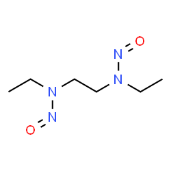ChemSpider 2D Image | N,N'-Diethyl-N,N'-dinitroso-1,2-ethanediamine | C6H14N4O2