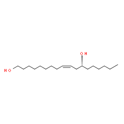ChemSpider 2D Image | RICINOLEYL ALCOHOL | C18H36O2