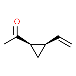 ChemSpider 2D Image | 1-[(1R,2R)-2-Vinylcyclopropyl]ethanone | C7H10O