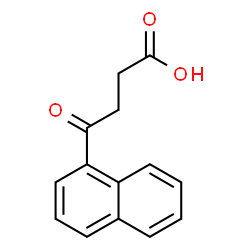 ChemSpider 2D Image | 4-(1-Naphthyl)-4-oxobutanoic acid | C14H12O3
