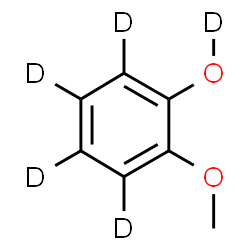 ChemSpider 2D Image | 2-Methoxy(O-~2~H_5_)phenol | C7H3D5O2