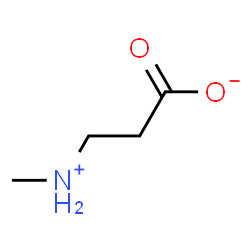 ChemSpider 2D Image | beta-Alanine, N-methyl- | C4H8NO2