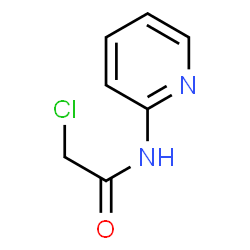 ChemSpider 2D Image | 2-Chloro-N-(2-pyridinyl)acetamide | C7H7ClN2O