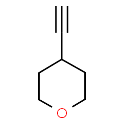 ChemSpider 2D Image | 4-Ethynyloxane | C7H10O