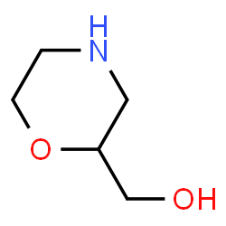 ChemSpider 2D Image | 2-Morpholinylmethanol | C5H11NO2