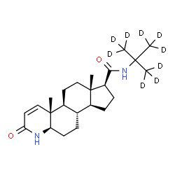 ChemSpider 2D Image | Finasteride-d9 | C23H27D9N2O2