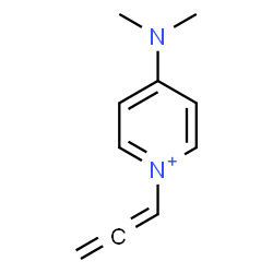 ChemSpider 2D Image | 4-(Dimethylamino)-1-propadienylpyridinium | C10H13N2