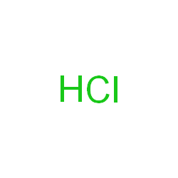 ChemSpider 2D Image | Hydrochloric acid | HCl