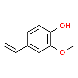 ChemSpider 2D Image | 2-Methoxy-4-vinylphenol | C9H10O2
