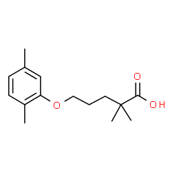 ChemSpider 2D Image | Gemfibrozil | C15H22O3
