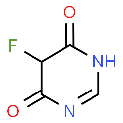 ChemSpider 2D Image | 5-Fluoro-4,6(1H,5H)-pyrimidinedione | C4H3FN2O2