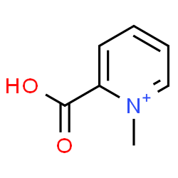 ChemSpider 2D Image | 2-Carboxy-1-methylpyridinium | C7H8NO2