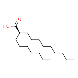 ChemSpider 2D Image | (2R)-2-Heptylundecanoic acid | C18H36O2