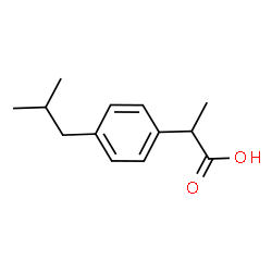 ChemSpider 2D Image | Ibuprofen | C13H18O2