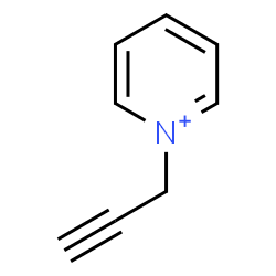 ChemSpider 2D Image | 1-(2-Propyn-1-yl)pyridinium | C8H8N