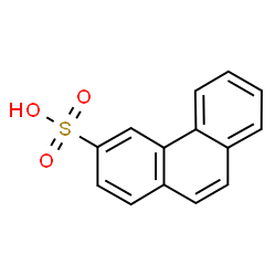 ChemSpider 2D Image | 3-Phenanthrenesulfonic acid | C14H10O3S