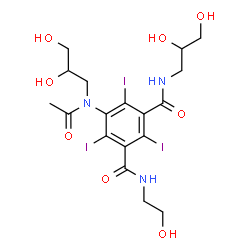 ChemSpider 2D Image | Ioxilan | C18H24I3N3O8