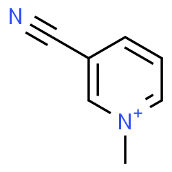 ChemSpider 2D Image | 3-Cyano-1-methylpyridinium | C7H7N2