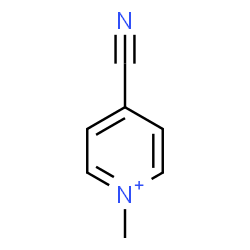 ChemSpider 2D Image | 4-Cyano-1-methylpyridinium | C7H7N2