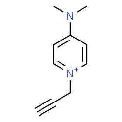 ChemSpider 2D Image | 4-(Dimethylamino)-1-(2-propyn-1-yl)pyridinium | C10H13N2