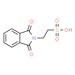 ChemSpider 2D Image | 2-(1,3-dioxoisoindolin-2-yl)ethanesulfonic acid | C10H9NO5S