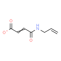 ChemSpider 2D Image | 4-(Allylamino)-4-oxo-2-butenoate | C7H8NO3