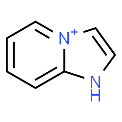 ChemSpider 2D Image | 1H-Imidazo[1,2-a]pyridin-4-ium | C7H7N2