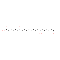 ChemSpider 2D Image | 7,16-Dihydroxydocosanedioic acid | C22H42O6