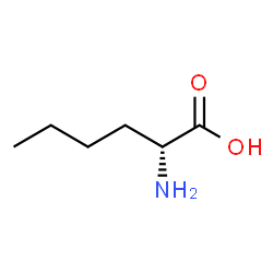 ChemSpider 2D Image | D-(-)-norleucine | C6H13NO2