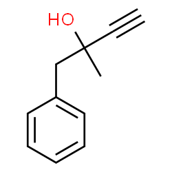 ChemSpider 2D Image | 2-Methyl-1-phenyl-3-butyn-2-ol | C11H12O